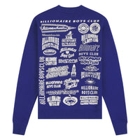 Labels Sweatshirt | Blue Depths