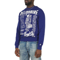 Labels Sweatshirt | Blue Depths