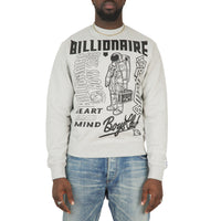 Labels Sweatshirt | Heather Grey