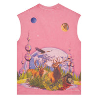 Memories Sleeveless Tee | Desert Rose