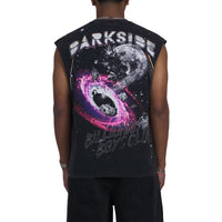 New Atlantis Sleeveless Tee | Black