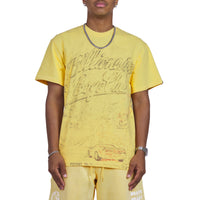 Sketch Tee | Pale Marigold