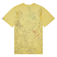 Sketch Tee | Pale Marigold