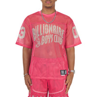 Varsity Mesh Tee | Desert Rose