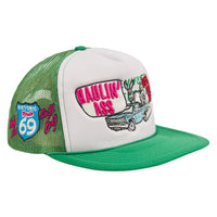 Ass Vintage Hat | Green/White