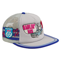 Ass Vintage Hat | Grey/Royal