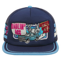 Ass Vintage Hat | Navy/Carolina