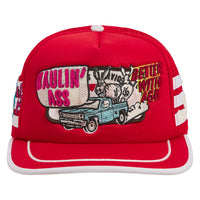 Ass Vintage Hat | Red/White Stripe