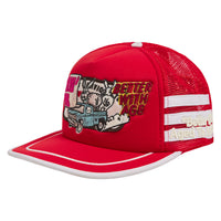 Ass Vintage Hat | Red/White Stripe