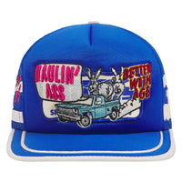 Ass Vintage Hat | Royal/White Stripes