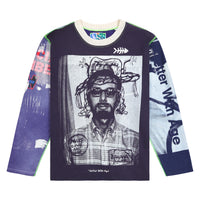 Blind Reversible L/S Tee | Bone (XL)