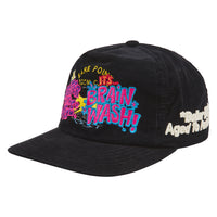 Brainwash Vintage Hat | Black Suede