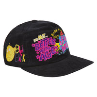 Brainwash Vintage Hat | Black Suede