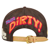 Brainwash Vintage Hat | Brown/White