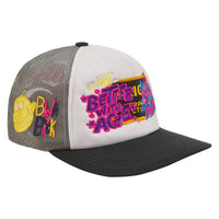 Brainwash Vintage Hat | Grey/White/Black