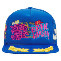 Brainwash Vintage Hat | Royal Leaves