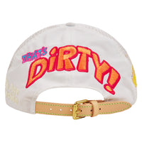 Brainwash Vintage Hat | White