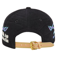 Doug Vintage Hat | Black Suede