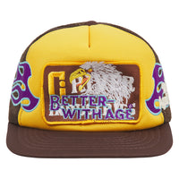 Doug Vintage Hat | Brown/Yellow