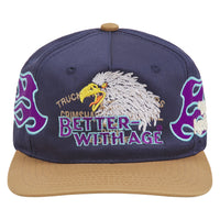 Doug Vintage Hat | Navy/Tan