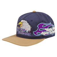 Doug Vintage Hat | Navy/Tan