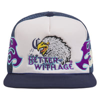 Doug Vintage Hat | Navy/White