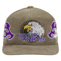 Doug Vintage Hat | Olive Suede