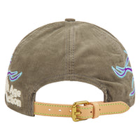 Doug Vintage Hat | Olive Suede