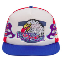 Doug Vintage Hat | White/Blue/Red
