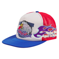 Doug Vintage Hat | White/Blue/Red