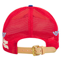 Doug Vintage Hat | White/Blue/Red