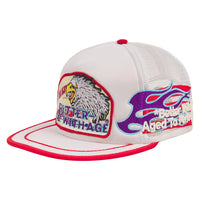 Doug Vintage Hat | White/Red