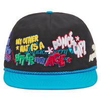 Dunce Vintage Hat | Black/Blue