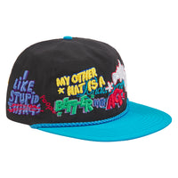 Dunce Vintage Hat | Black/Blue