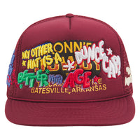 Dunce Vintage Hat | Burgundy