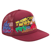 Dunce Vintage Hat | Burgundy