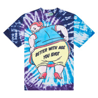 Frizzle Tie Dye Tee | Dolphins