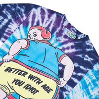 Frizzle Tie Dye Tee | Dolphins
