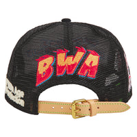Highway Vintage Hat | Black Suede