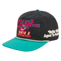 Highway Vintage Hat | Black/Teal