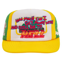 Highway Vintage Hat | Green/White/Yellow