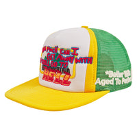 Highway Vintage Hat | Green/White/Yellow