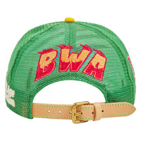 Highway Vintage Hat | Green/White/Yellow
