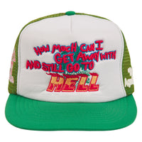 Highway Vintage Hat | Green/White