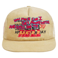 Highway Vintage Hat | Khaki Suede