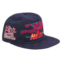 Highway Vintage Hat | Navy Damier