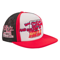 Highway Vintage Hat | Red/White/Black
