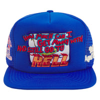 Highway Vintage Hat | Royal/White Patch