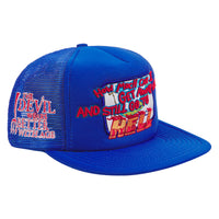 Highway Vintage Hat | Royal/White Patch