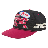 Judas Vintage Hat | Black/Burgundy